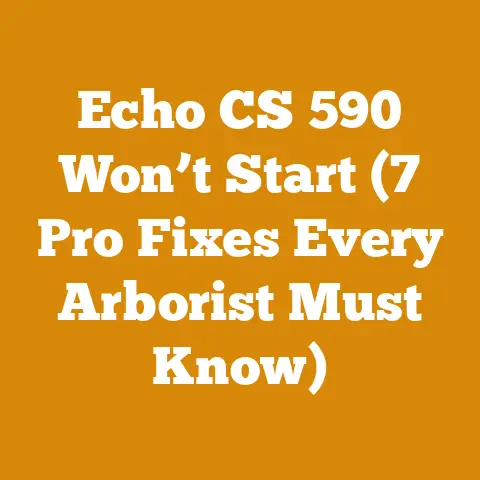 Echo CS 590 Won’t Start (7 Pro Fixes Every Arborist Must Know)