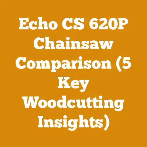 Echo CS 620P Chainsaw Comparison (5 Key Woodcutting Insights)