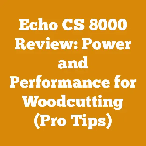 Echo CS 8000 Review: Power and Performance for Woodcutting (Pro Tips)