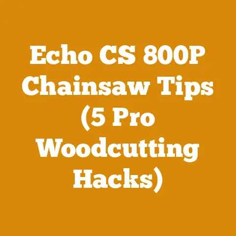 Echo CS 800P Chainsaw Tips (5 Pro Woodcutting Hacks)