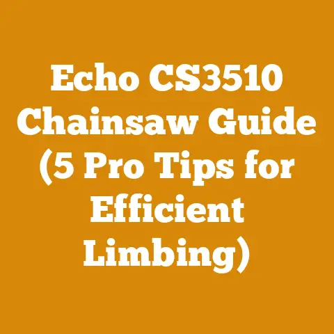 Echo CS3510 Chainsaw Guide (5 Pro Tips for Efficient Limbing)