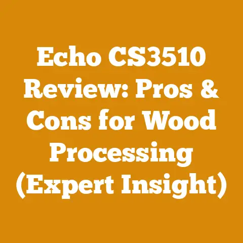 Echo CS3510 Review: Pros & Cons for Wood Processing (Expert Insight)