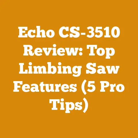 Echo CS-3510 Review: Top Limbing Saw Features (5 Pro Tips)
