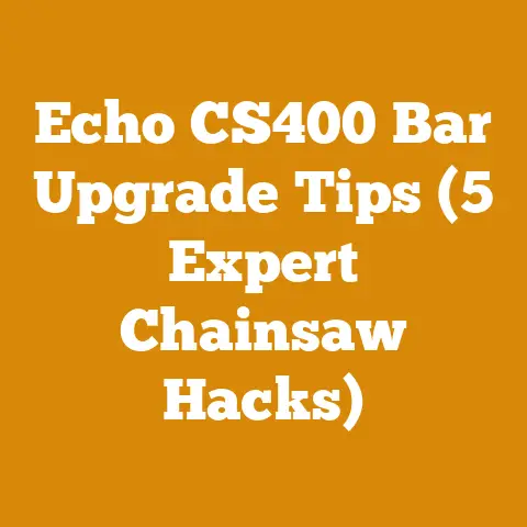 Echo CS400 Bar Upgrade Tips (5 Expert Chainsaw Hacks)