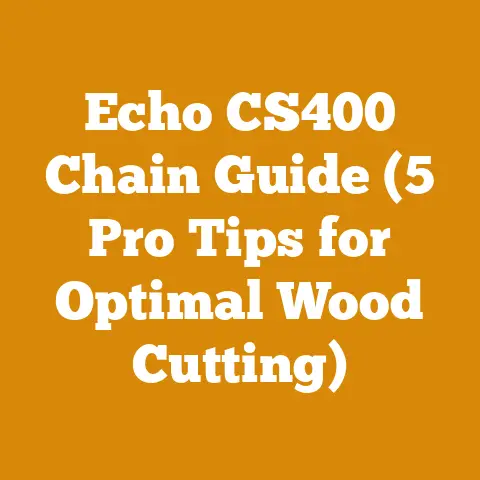 Echo CS400 Chain Guide (5 Pro Tips for Optimal Wood Cutting)