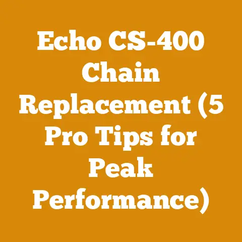 Echo CS-400 Chain Replacement (5 Pro Tips for Peak Performance)