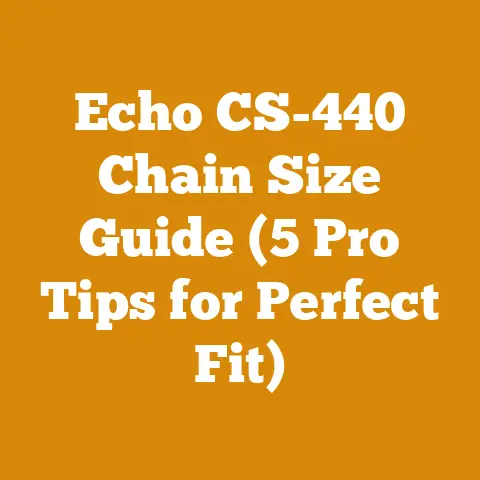 Echo CS-440 Chain Size Guide (5 Pro Tips for Perfect Fit)