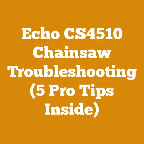 Echo CS4510 Chainsaw Troubleshooting (5 Pro Tips Inside)