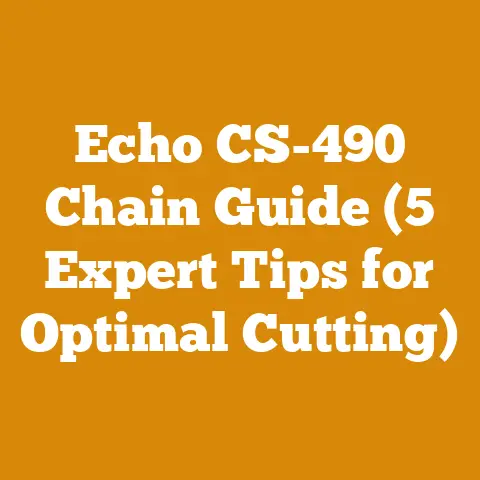 Echo CS-490 Chain Guide (5 Expert Tips for Optimal Cutting)