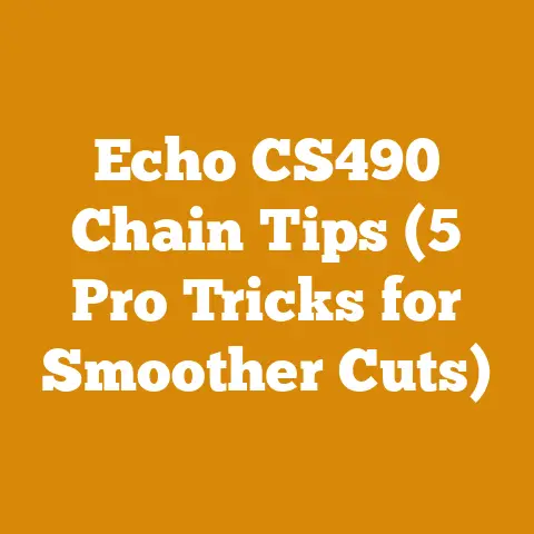 Echo CS490 Chain Tips (5 Pro Tricks for Smoother Cuts)