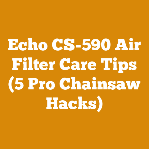 Echo CS-590 Air Filter Care Tips (5 Pro Chainsaw Hacks)