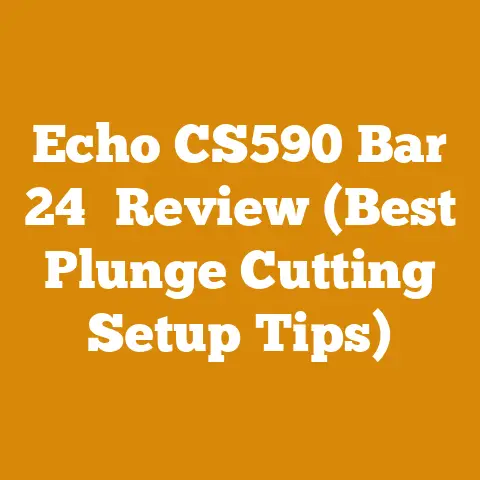 Echo CS590 Bar 24″ Review (Best Plunge Cutting Setup Tips)
