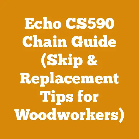 Echo CS590 Chain Guide (Skip & Replacement Tips for Woodworkers)