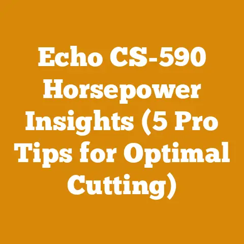 Echo CS-590 Horsepower Insights (5 Pro Tips for Optimal Cutting)