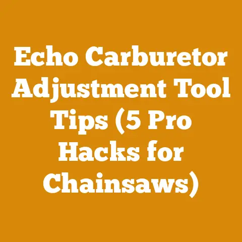 Echo Carburetor Adjustment Tool Tips (5 Pro Hacks for Chainsaws)