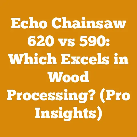 Echo Chainsaw 620 vs 590: Which Excels in Wood Processing? (Pro Insights)