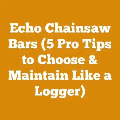 Echo Chainsaw Bars (5 Pro Tips to Choose & Maintain Like a Logger)