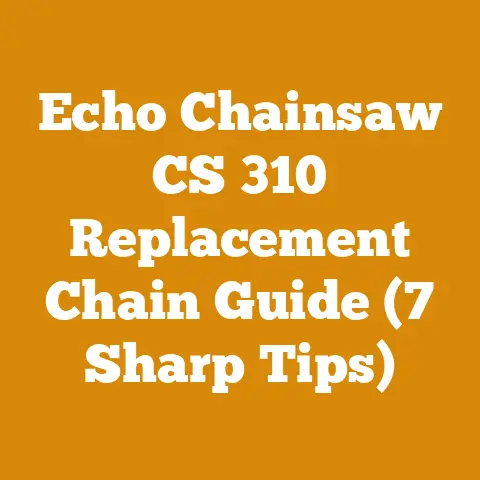 Echo Chainsaw CS 310 Replacement Chain Guide (7 Sharp Tips)