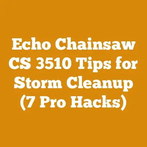 Echo Chainsaw CS 3510 Tips for Storm Cleanup (7 Pro Hacks)