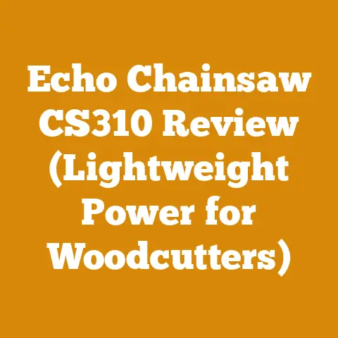 Echo Chainsaw CS310 Review (Lightweight Power for Woodcutters)