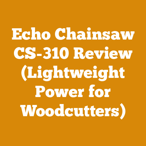Echo Chainsaw CS-310 Review (Lightweight Power for Woodcutters)