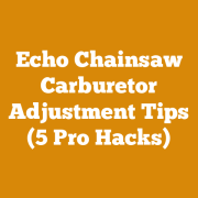 Stihl FS38 Carb Adjustment Tips (5 Pro Tune Secrets)