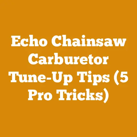 Echo Chainsaw Carburetor Tune-Up Tips (5 Pro Tricks)