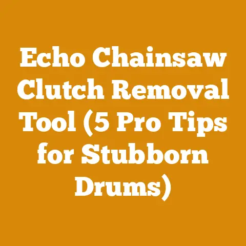 Echo Chainsaw Clutch Removal Tool (5 Pro Tips for Stubborn Drums)