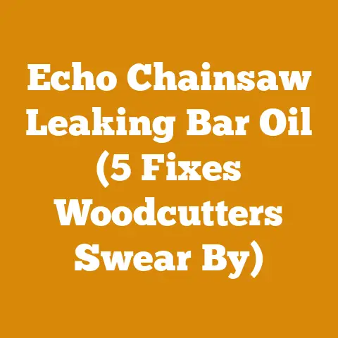 Echo Chainsaw Leaking Bar Oil (5 Fixes Woodcutters Swear By)