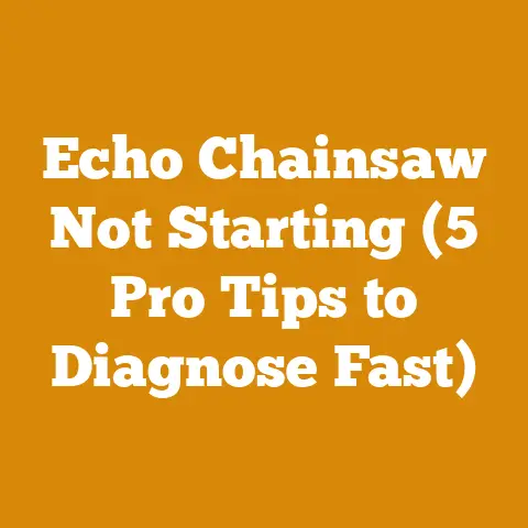 Echo Chainsaw Not Starting (5 Pro Tips to Diagnose Fast)
