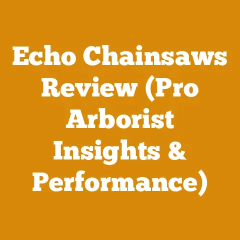 Echo Chainsaws Review (Pro Arborist Insights & Performance)