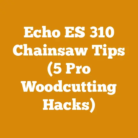 Echo ES 310 Chainsaw Tips (5 Pro Woodcutting Hacks)