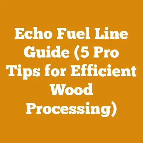 Echo Fuel Line Guide (5 Pro Tips for Efficient Wood Processing)