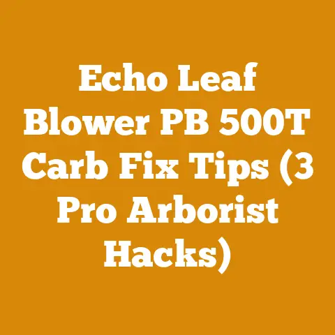Echo Leaf Blower PB 500T Carb Fix Tips (3 Pro Arborist Hacks)