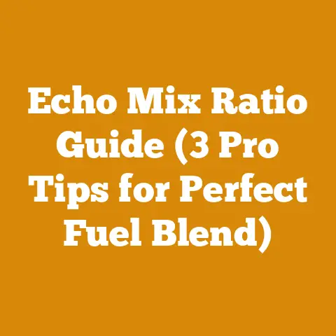 Echo Mix Ratio Guide (3 Pro Tips for Perfect Fuel Blend)