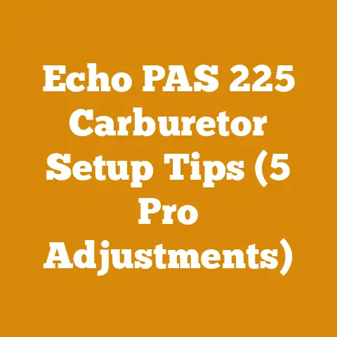 Echo PAS 225 Carburetor Setup Tips (5 Pro Adjustments)