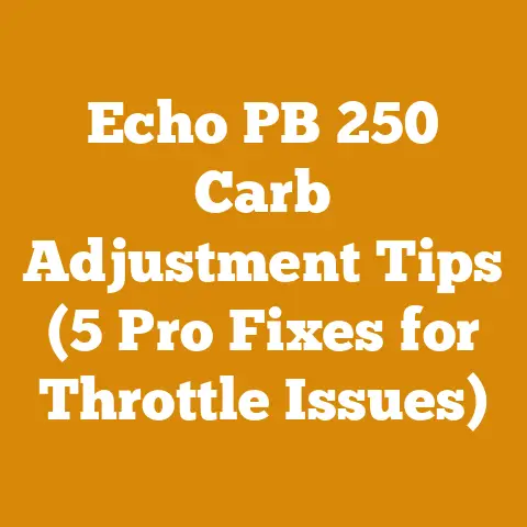 Echo PB 250 Carb Adjustment Tips (5 Pro Fixes for Throttle Issues)