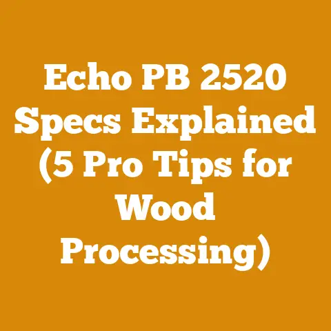 Echo PB 2520 Specs Explained (5 Pro Tips for Wood Processing)