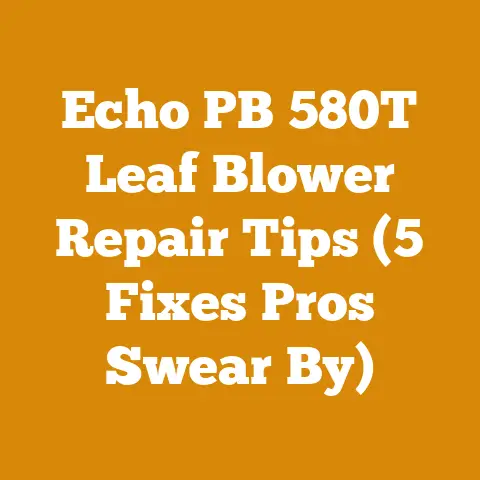 Echo PB 580T Leaf Blower Repair Tips (5 Fixes Pros Swear By)
