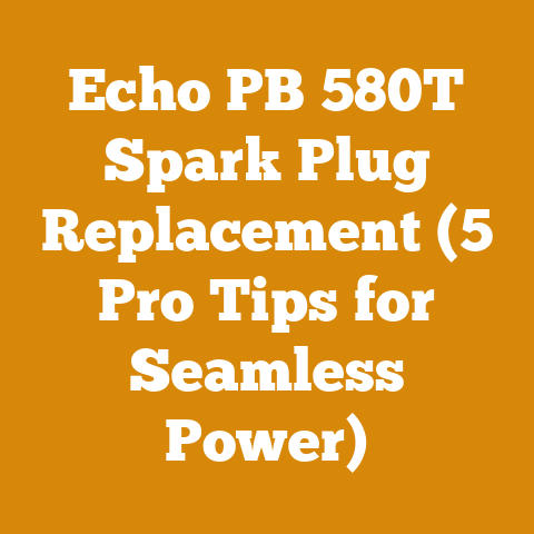 Echo PB 580T Spark Plug Replacement (5 Pro Tips for Seamless Power)