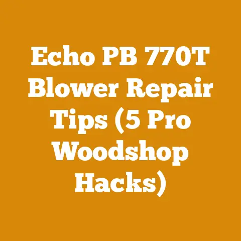 Echo PB 770T Blower Repair Tips (5 Pro Woodshop Hacks)