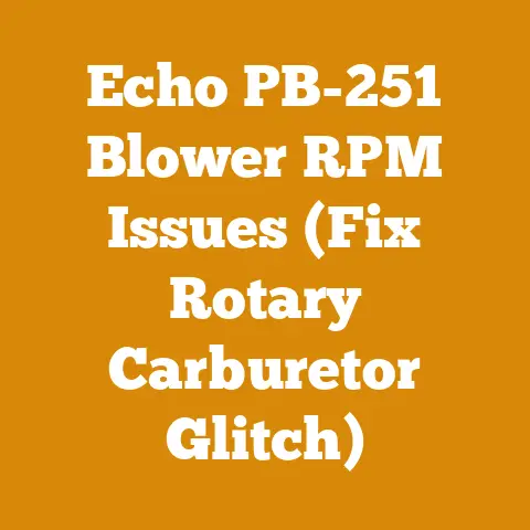 Echo PB-251 Blower RPM Issues (Fix Rotary Carburetor Glitch)