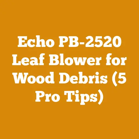 Echo PB-2520 Leaf Blower for Wood Debris (5 Pro Tips)