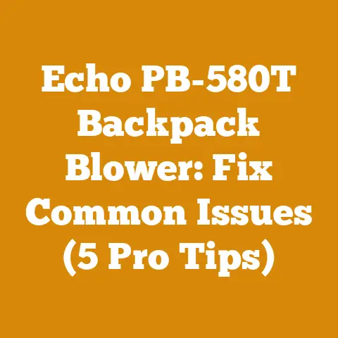 Echo PB-580T Backpack Blower: Fix Common Issues (5 Pro Tips)