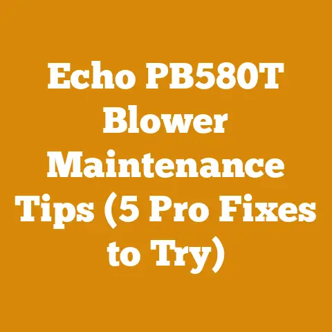Echo PB580T Blower Maintenance Tips (5 Pro Fixes to Try)