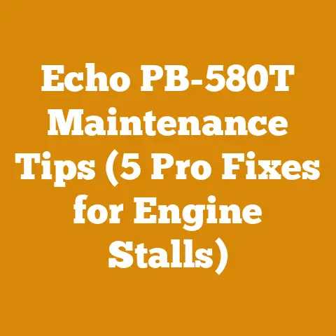 Echo PB-580T Maintenance Tips (5 Pro Fixes for Engine Stalls)