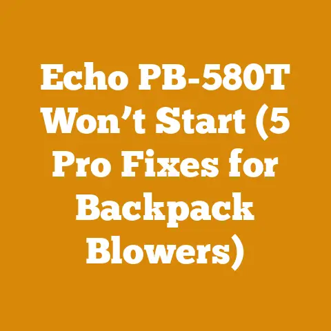 Echo PB-580T Won’t Start (5 Pro Fixes for Backpack Blowers)