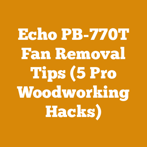 Echo PB-770T Fan Removal Tips (5 Pro Woodworking Hacks)