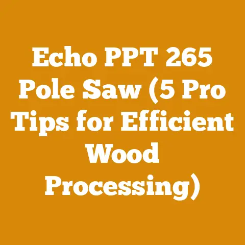 Echo PPT 265 Pole Saw (5 Pro Tips for Efficient Wood Processing)