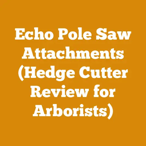 Echo Pole Saw Attachments (Hedge Cutter Review for Arborists)